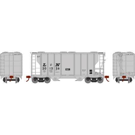 Athearn 63787 HO Scale PS-2 2600 Covered Hopper Louisville & Nashville L&N 201526