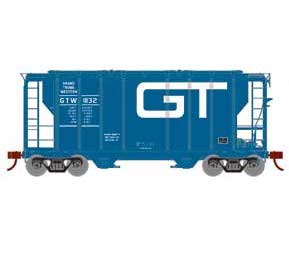 Athearn 63795 HO Scale PS-2 2600 Covered Hopper Grand Trunk Western GTW 11132
