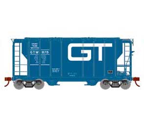 Athearn 63797 HO Scale PS-2 2600 Covered Hopper Grand Trunk Western GTW 11178