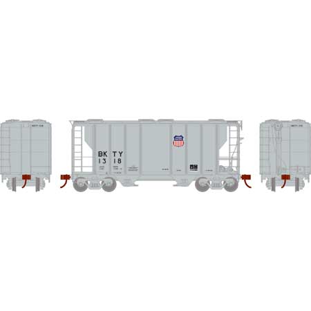 Athearn 63801 HO Scale PS-2 2600 Covered Hopper Union Pacific UP 1318