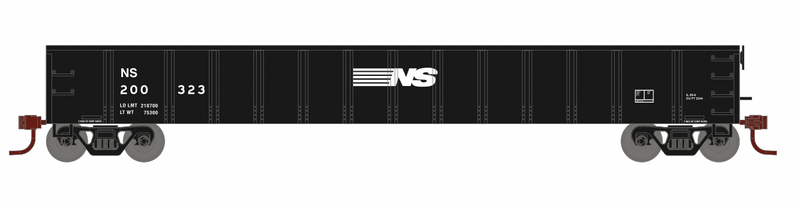 Athearn 6629 N Scale 52' Mill Gondola Norfolk Southern NS 200323