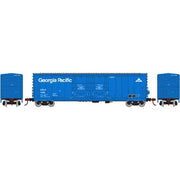 Athearn 67726 HO Scale RTR 50' Evans Double Door Boxcar Georgia Pacific USLX 11888