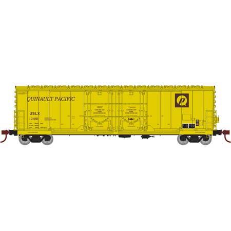 Athearn 67728 HO Scale RTR 50' Evans Double Door Boxcar Quinault Pacific USLX 10461