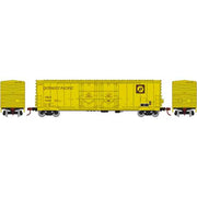 Athearn 67729 HO Scale RTR 50' Evans Double Door Boxcar Quinault Pacific USLX 10469