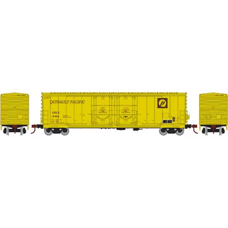 Athearn 67729 HO Scale RTR 50' Evans Double Door Boxcar Quinault Pacific USLX 10469