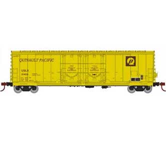Athearn 67729 HO Scale RTR 50' Evans Double Door Boxcar Quinault Pacific USLX 10469