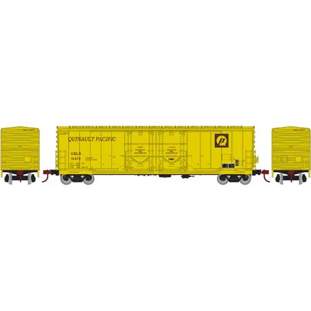 Athearn 67730 HO Scale RTR 50' Evans Double Door Boxcar Quinault Pacific USLX 10470