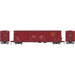 Athearn 67733 HO Scale RTR 50' Evans Double Door Boxcar Wisconsin Central WC 1017