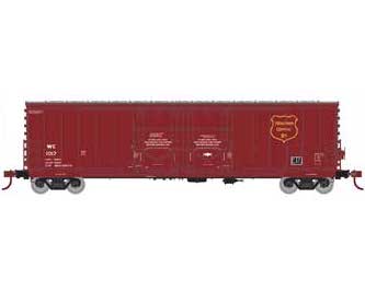 Athearn 67733 HO Scale RTR 50' Evans Double Door Boxcar Wisconsin Central WC 1017