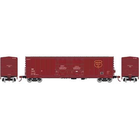 Athearn 67734 HO Scale RTR 50' Evans Double Door Boxcar Wisconsin Central WC 1029
