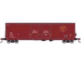 Athearn 67734 HO Scale RTR 50' Evans Double Door Boxcar Wisconsin Central WC 1029