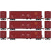 Athearn 67735 HO Scale RTR 50' Evans Double Door Boxcar Wisconsin Central WC 3 Pack