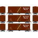 Athearn 67738 HO Scale RTR 40' Modernized Boxcar Southern Pacific SP 3 Pack