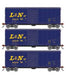 Athearn 67747 HO Scale RTR 40' Modernized Boxcar Louisville & Nashville L&N 3 Pack