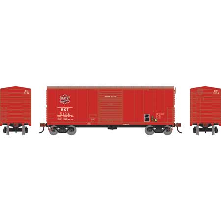 Athearn 67749 HO Scale RTR 40' Modernized Boxcar Missouri Kansas Texas MKT 5134