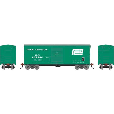 Athearn 67751 HO Scale RTR 40' Modernized Boxcar Penn Cental PC 252932