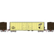 Athearn 67947 HO Scale RTR 50' Evans Double Door Boxcar CNW 600568