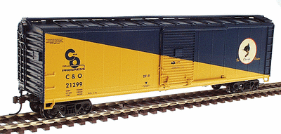 Athearn 7074 HO Scale 50' Boxcar Chesapeake & Ohio C&O 21299