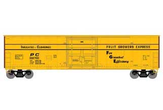Athearn 71025 HO Scale 50' Superior Plug Door Boxcar Penn Central PC 362760