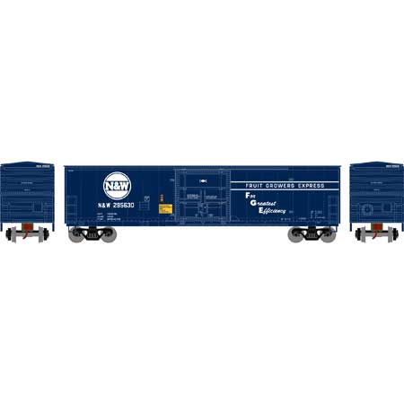 Athearn 71029 HO Scale 50' Superior Plug Door Boxcar Norfolk & Western N&W 295630