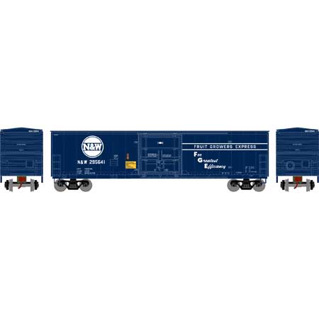 Athearn 71030 HO Scale 50' Superior Plug Door Boxcar Norfolk & Western N&W 295641