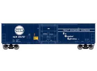 Athearn 71031 HO Scale 50' Superior Plug Door Boxcar Norfolk & Western N&W 295767