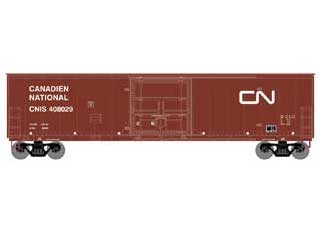 Athearn 71036 HO Scale 50' Superior Plug Door Boxcar Canadian National CNIS 408029