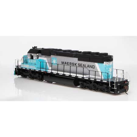 Athearn 71628 HO Scale EMD SD40-2 Norfolk Southern Maersk NS 3329 DCC and Sound - Like New USED