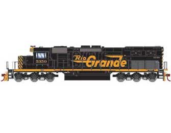 Athearn 72072 HO Scale RTR EMD SD40T-2 Rio Grande D&RGW 5350