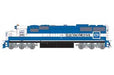 Athearn 72128 HO Scale EMD SD60 EMDX 9089 with DCC and Sound