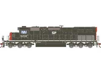 Athearn 72161 HO Scale RTR EMD SD40T-2 "Roseville Repaints" Southern Pacific SP 8232 DCC Sound