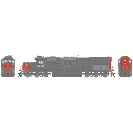 Athearn 72166 HO Scale RTR EMD SD40T-2 "Primed for Grime" Southern Pacific SP 8370 DCC Sound