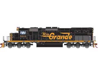 Athearn 72171 HO Scale RTR EMD SD40T-2 Rio Grande D&RGW 5344 DCC Sound