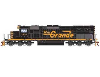 Athearn 72173 HO Scale RTR EMD SD40T-2 Rio Grande D&RGW 5353 DCC Sound