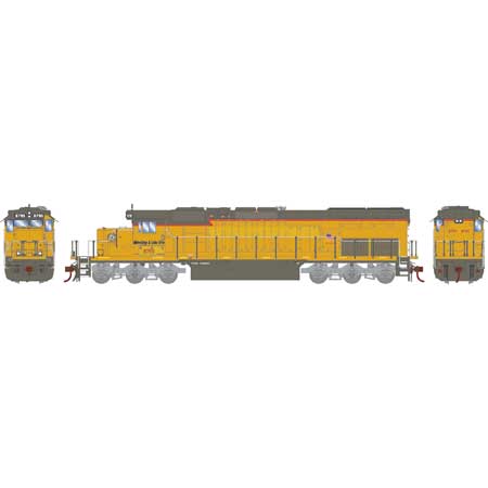 Athearn 72175 HO Scale RTR EMD SD40T-2 Ex-UP Wheeling Lake & Erie WE 8795 DCC Sound