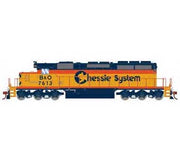 Athearn 72187 HO Scale RTR EMD SD40-2 Chessie System B&O 7613 DCC & Sound