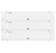 Athearn 72594 HO Scale 53' Jindo Intermodal Container UPSU 3-Pack #2