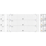 Athearn 72594 HO Scale 53' Jindo Intermodal Container UPSU 3-Pack #2