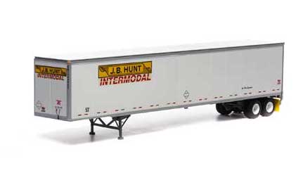 Athearn 72733 HO Scale 53' Wabash Duraplate Trailer JB Hunt 44952
