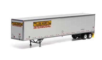 Athearn 72734 HO Scale 53' Wabash Duraplate Trailer JB Hunt 43765