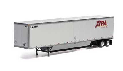 Athearn 72739 HO Scale 53' Wabash Duraplate Trailer XTRA M123