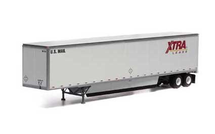 Athearn 72740 HO Scale 53' Wabash Duraplate Trailer XTRA M138