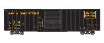 Athearn 72755 Scale 60' ICC Hi-Cube Boxcar Louisville & Nashville Family Lines L&N 410257