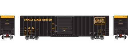 Athearn 72756 Scale 60' ICC Hi-Cube Boxcar Louisville & Nashville Family Lines L&N 410271