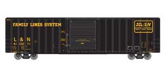 Athearn 72756 Scale 60' ICC Hi-Cube Boxcar Louisville & Nashville Family Lines L&N 410271