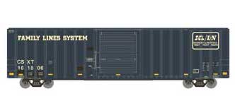 Athearn 72758 Scale 60' ICC Hi-Cube Boxcar ex-L&N CSX 161806