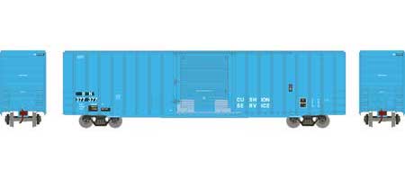 Athearn 72766 Scale 60' ICC Hi-Cube Boxcar Burlington Northern BN 377377