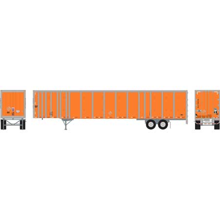 Athearn 72784 HO Scale 53' Wabash Duraplate Trailer ex-Schneider Owner Operator A430139