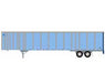 Athearn 72785 HO Scale 53' Wabash Duraplate Trailer ex-Werner Owner Operator 532773
