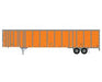 Athearn 72792 HO Scale 53' Wabash Duraplate Trailer Schneider A76237